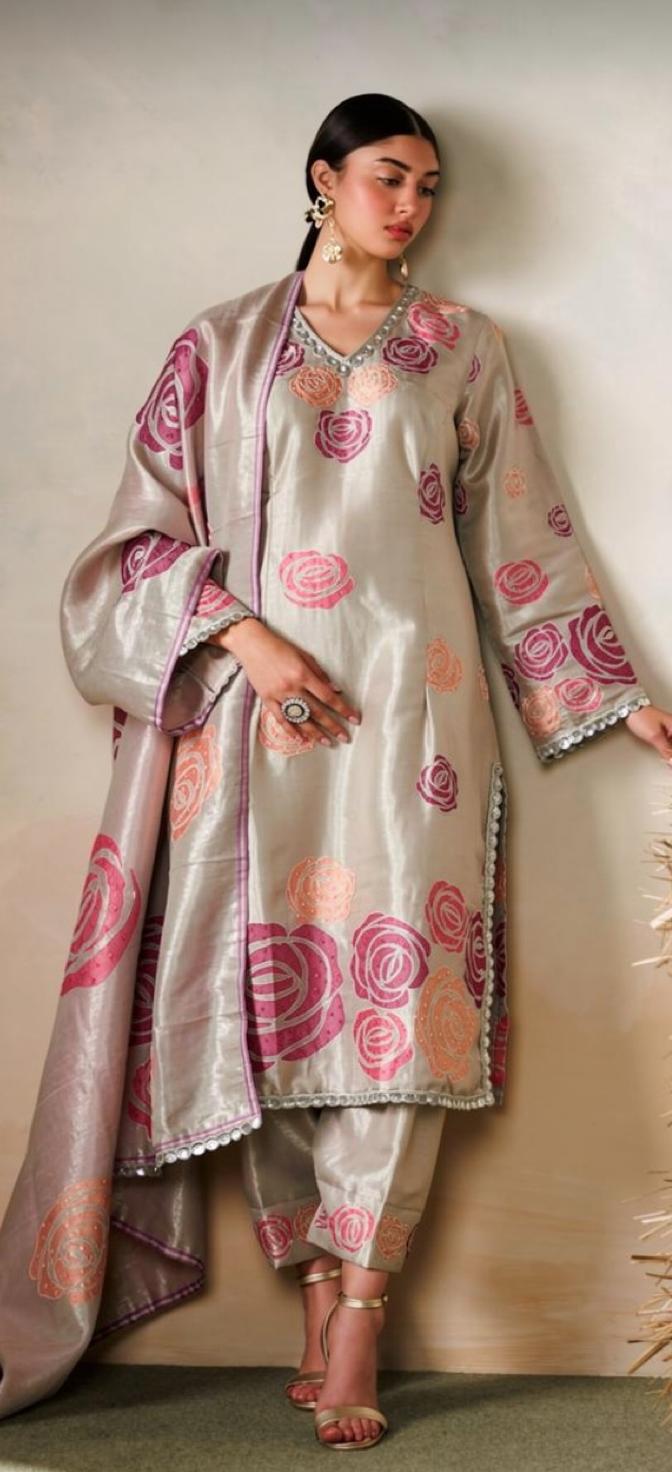 Shisha silk dress